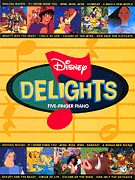 Disney Delights: Five-Finger Piano piano sheet music cover